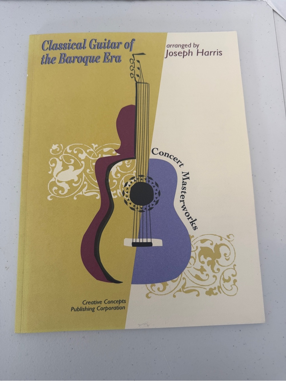 Classical Guitar of the Baroque Era Joseph Harris Sheet Music TAB 1998